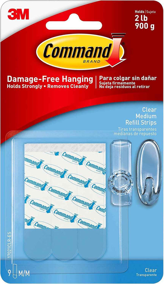 Command Clear Replacement Strips Thoughtful Housewarming Gift, Damage-Free Home Upgrade