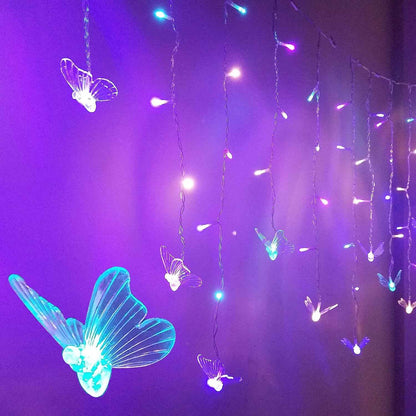 90 LED Butterfly String Lights with Remote – Thoughtful Gift for Tween Girls, New Moms, and Teens