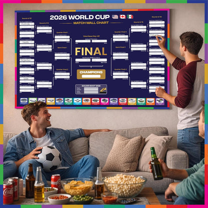 2026_World_Cup_Bracket_Poster_2026_|_A1_Size_2026_World_Cup_Soccer_Poster_with_US_Kick_Off_Times,_Fixtures,_Stadiums_&_Host_Cities_|_World_Cup_Wall_Chart