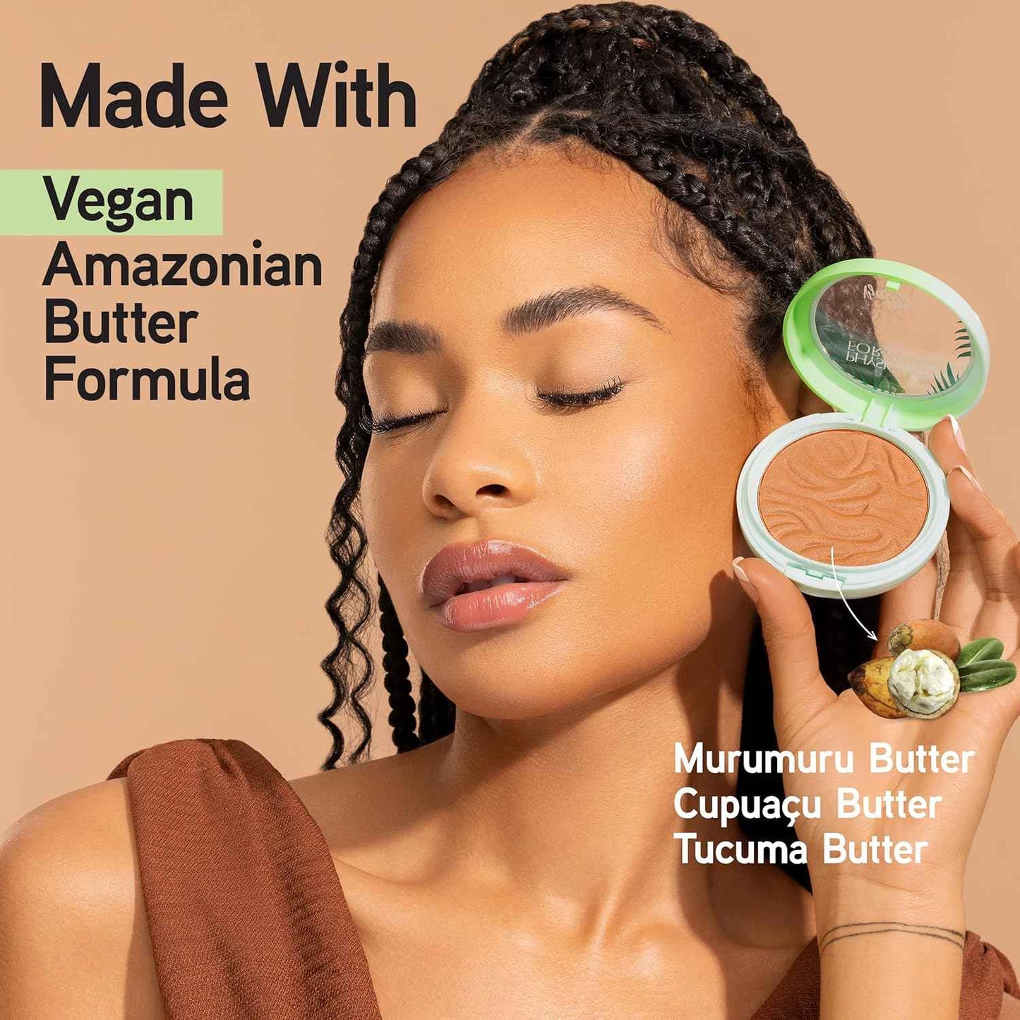 Physicians Formula Murumuru Butter Bronzer, Moisturizing, Nourishing Blend for Silky All-Day Luminous Glow, Dermatologist Tested, Hypoallergenic