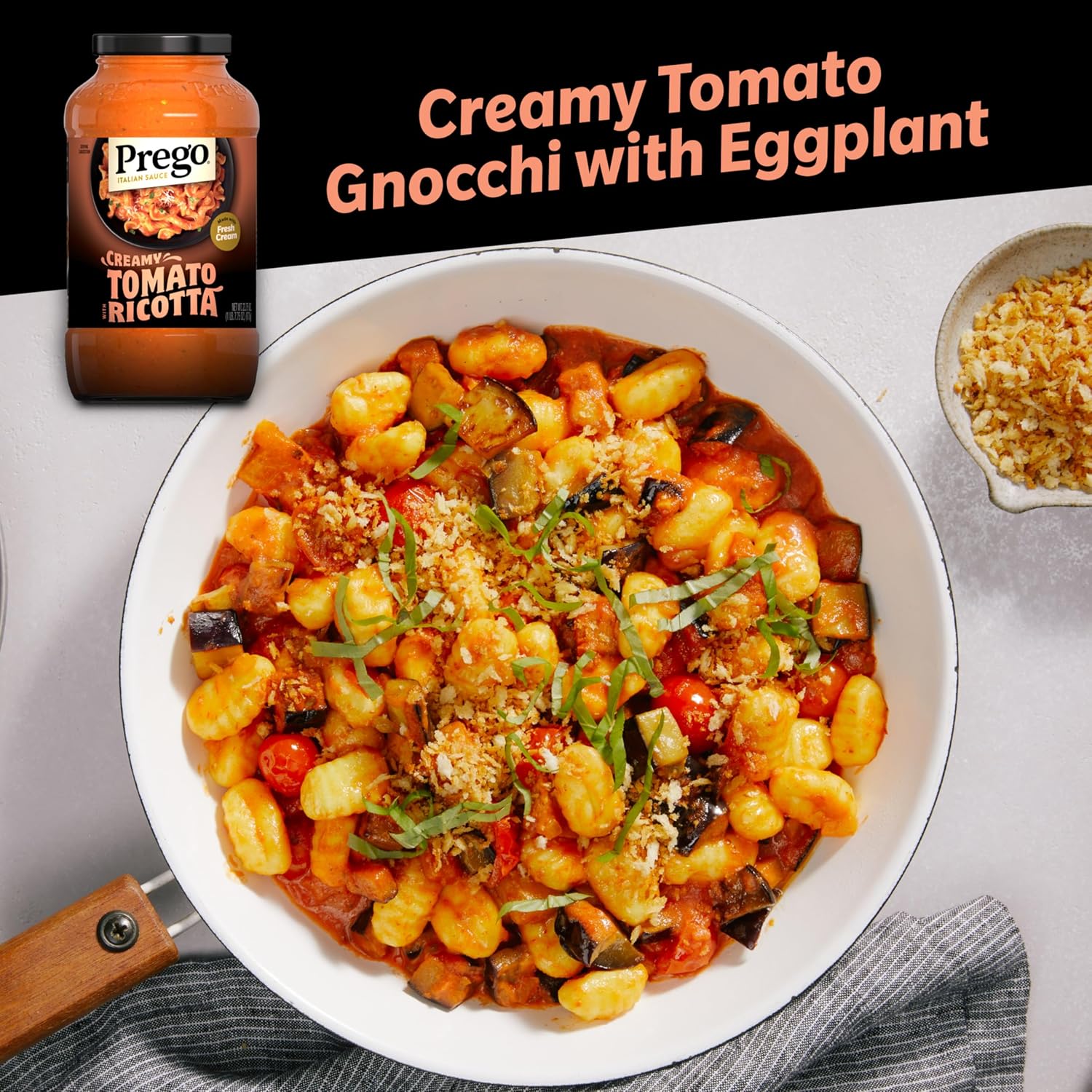 Prego_Creamy_Tomato_Pasta_Sauce_With_Ricotta_Cheese,_24_oz_Jar