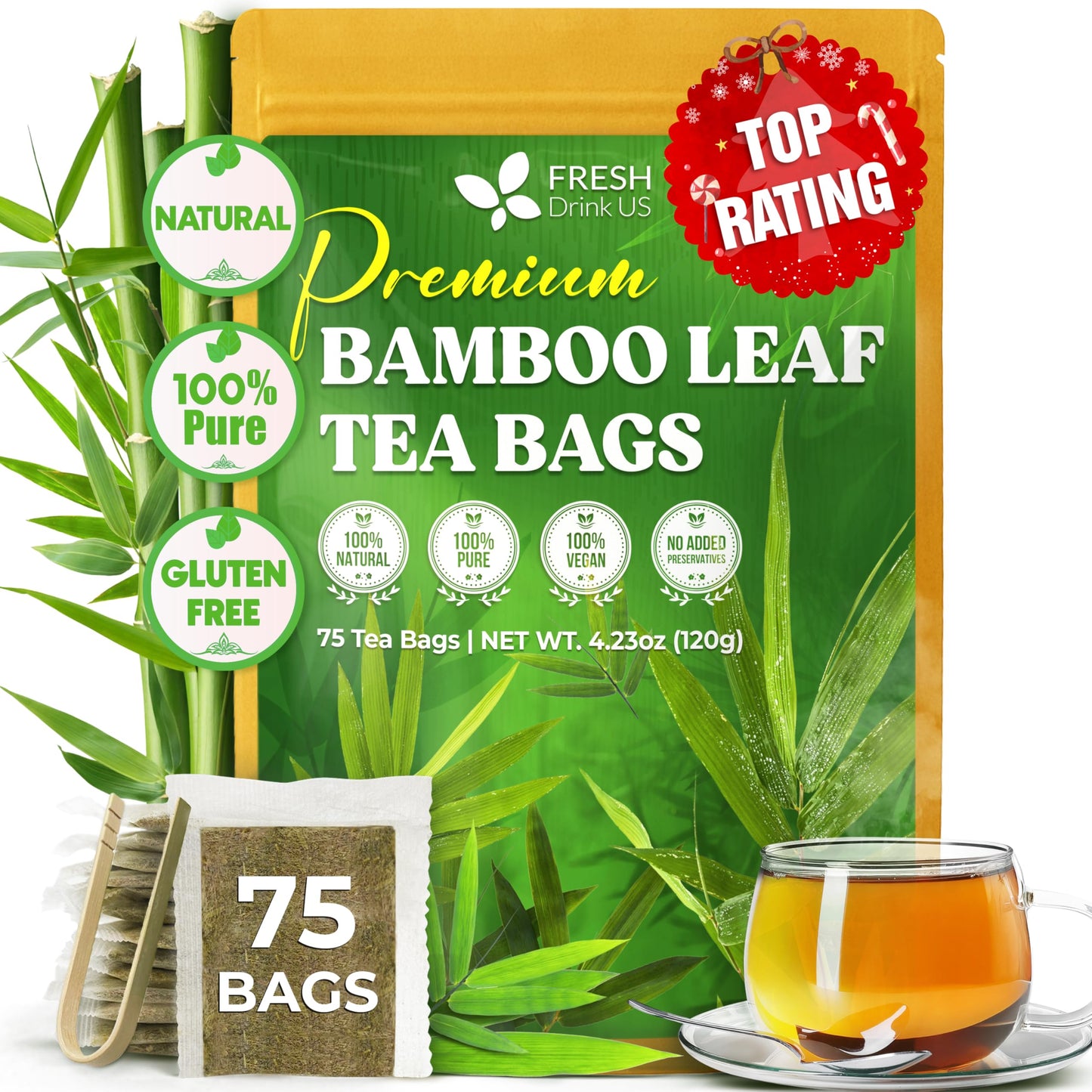 Bamboo - 75 Tea Bags