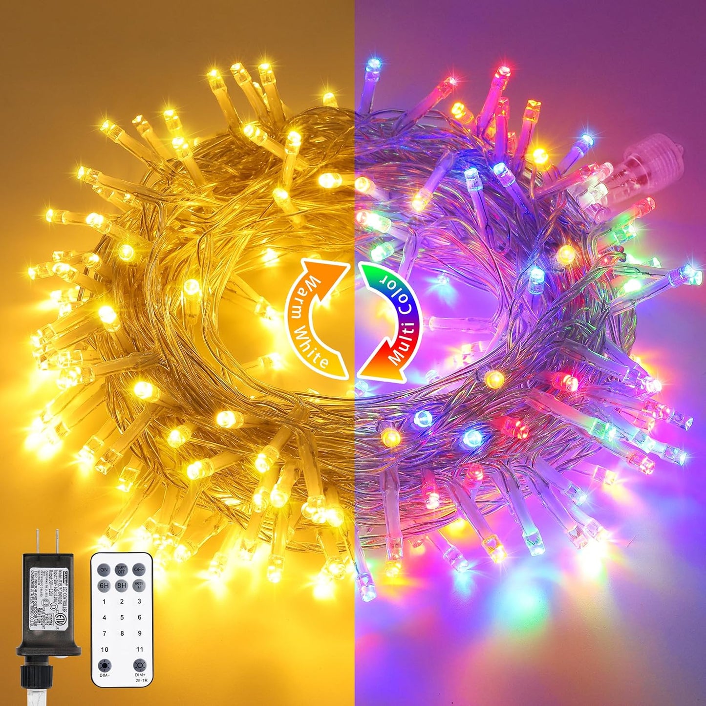 JMEXSUSS_200_LED_Christmas_String_Lights_Outdoor_Waterproof,_66ft_Color_Changing_String_Lights_Plug_in,_Warm_White_&_Multicolor_Christmas_Lights_for_Trees_Yard_Wedding_Xmas_Party
