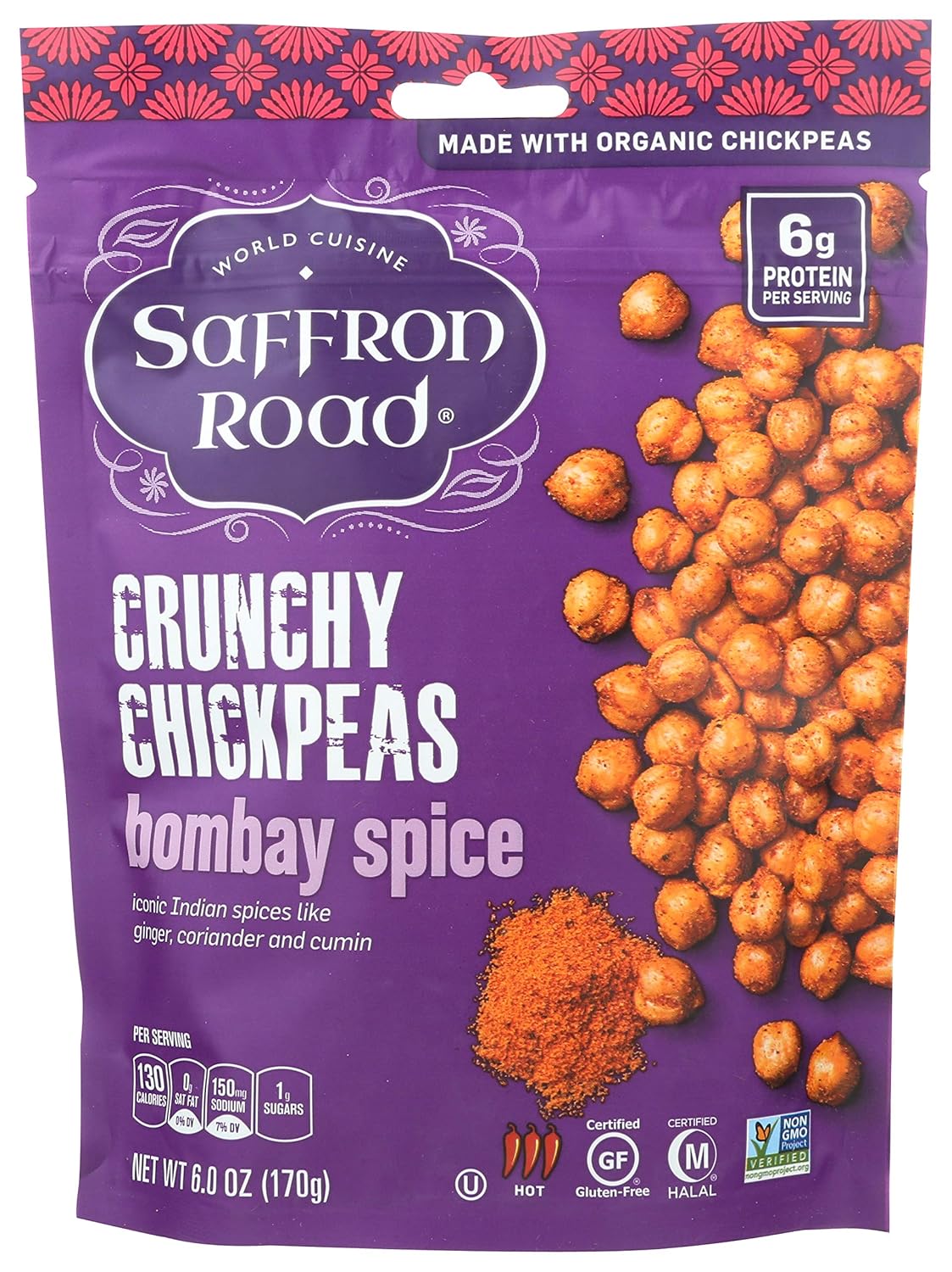 Saffron_Road_Bombay_Spice_Crunchy_Chickpea_Snack,_6oz_-_Gluten_Free,_Non-GMO,_Halal,_Kosher,_Vegan
