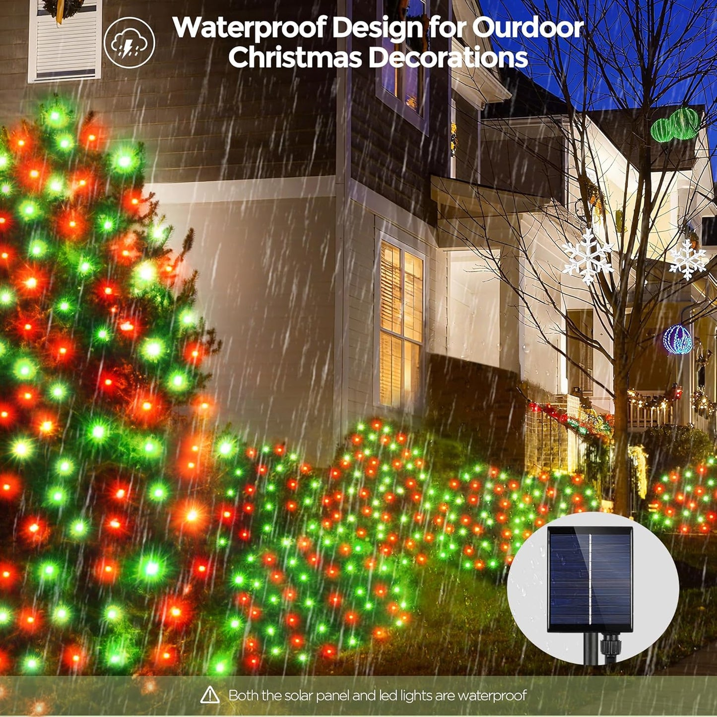 WBao_Solar_Christmas_Lights_Outdoor,_200LED_8.4ft_x_5.2ft_Christmas_Net_Lights_with_Remote,_8_Lighting_Modes,_Timer,_Waterproof_Design_for_Lawn,_Bushes,_Trees_Outdoor_Xmas_Decorations,_Red_Green