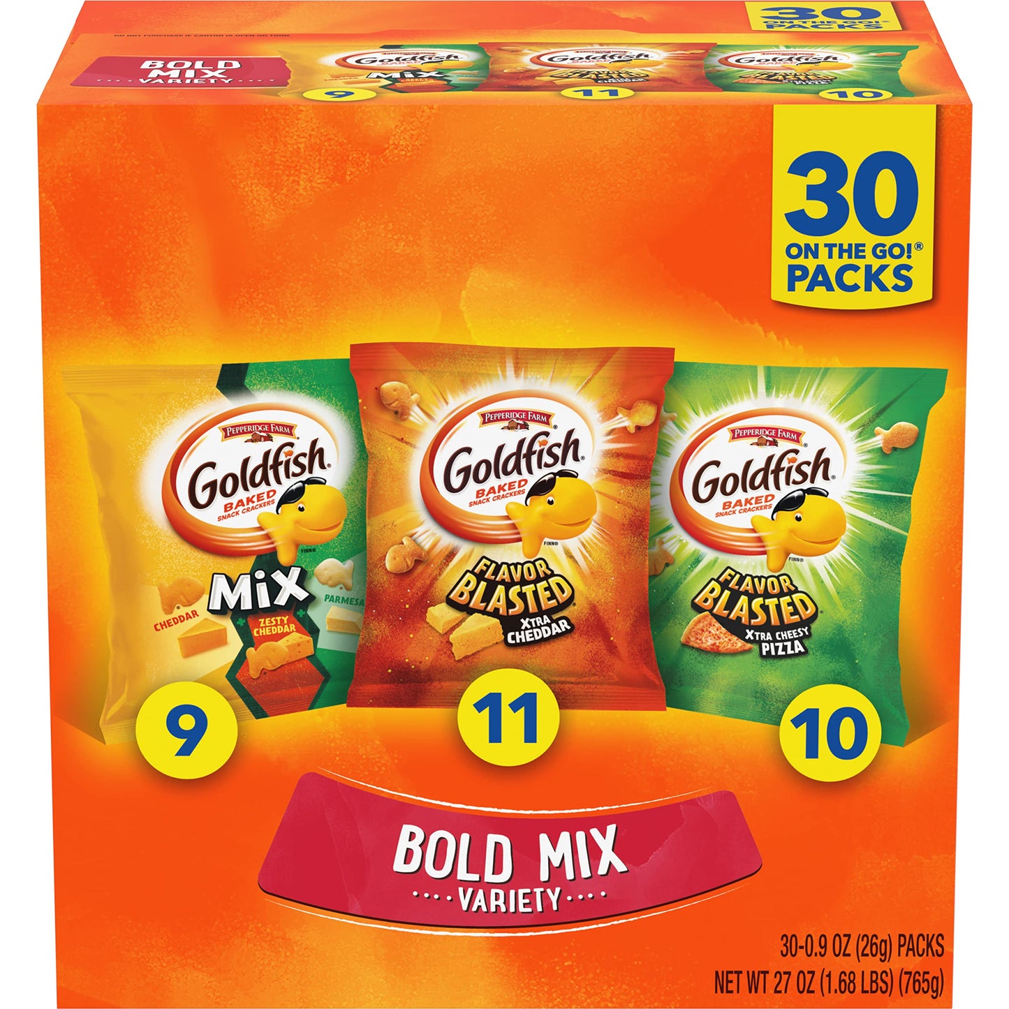 Bold Mix Variety - 0.9 Ounce (Pack of 30)