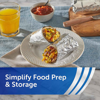 Reynolds Wrap Pre-Cut Pop-Up Aluminum Foil Sheets, 14 x 10.25 Inches, 50 Sheets (Pack of 5), 250 Total