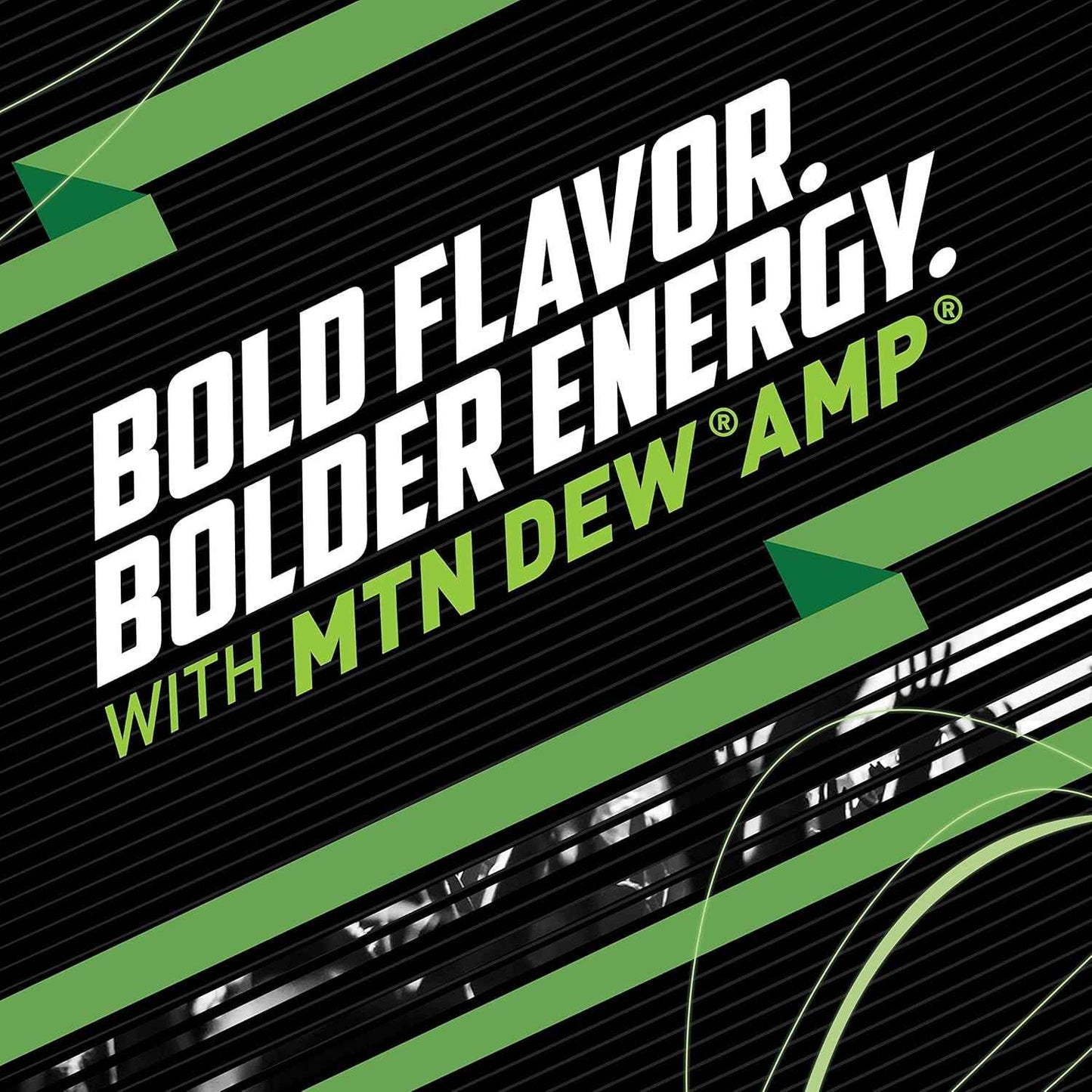 Mtn Dew AMP Energy, Original, Energy Drink with Caffeine, B Vitamins