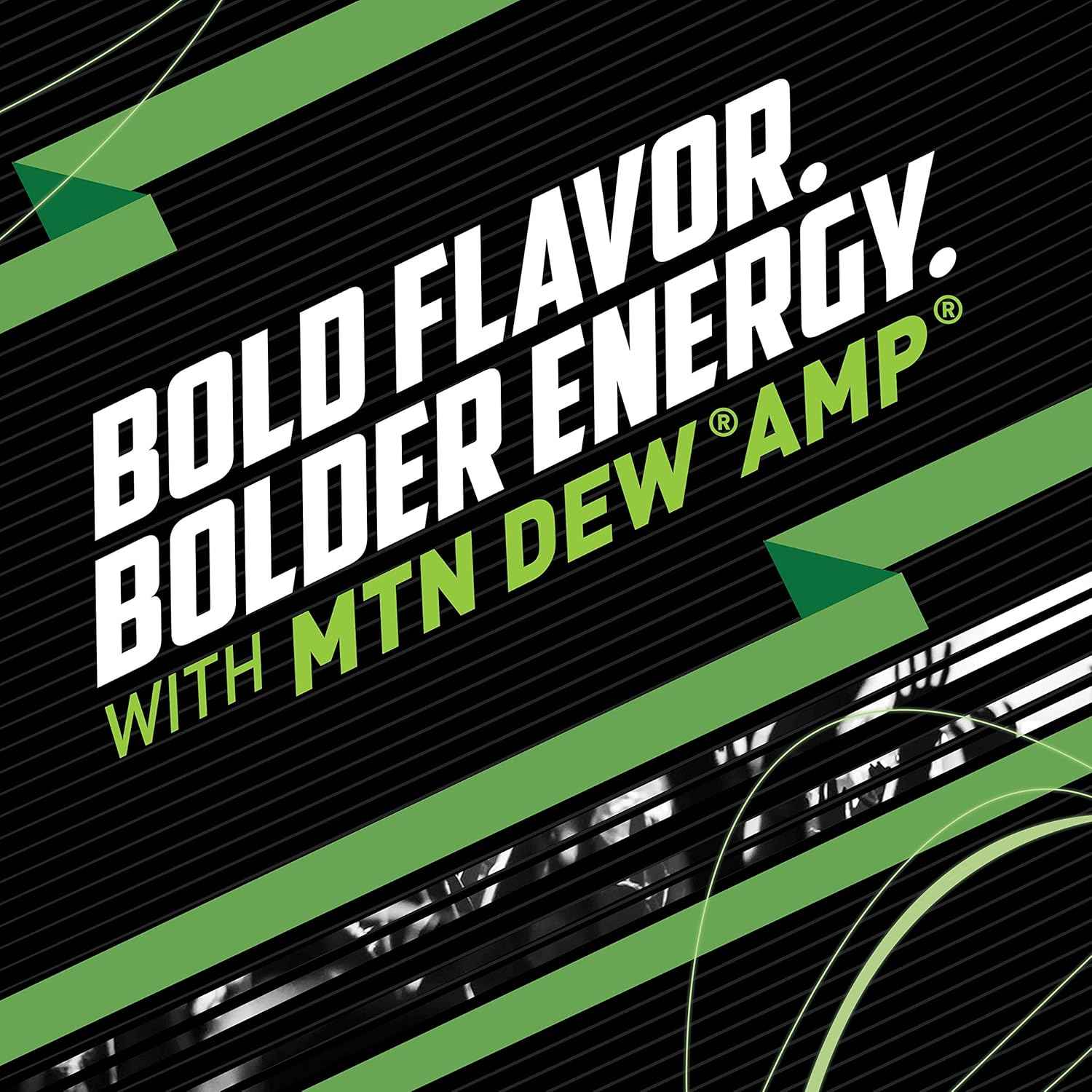 Mtn Dew AMP Energy, Original, Energy Drink with Caffeine, B Vitamins