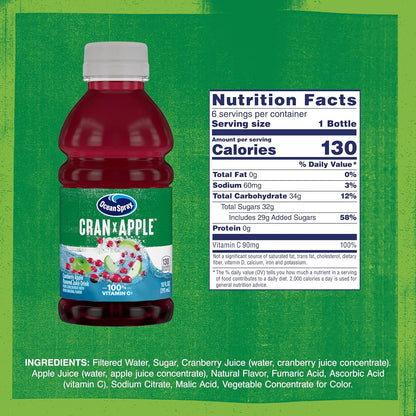Ocean_Spray_Cran-Apple_Juice_Drink,_10_Ounce_Bottle_(Pack_of_6)