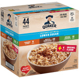 Quaker Instant Oatmeal Fruit & Cream Variety Pack, Single Serve Packets