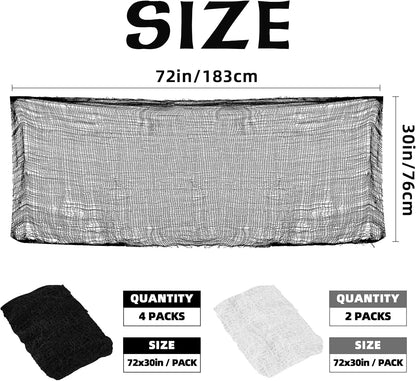 Creepy_Cloth_6Pcs_30×72inch_Black_Spooky_Scary_Gauze_Decor_Halloween_Decorations_for_Party_Indoor_Outdoor_(4Black_+_2White)