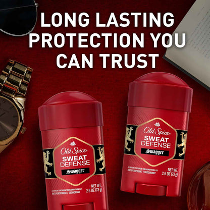 Old Spice Sweat Defense Antiperspirant & Deodorant for Men, 24/7 Ultimate Sweat Protection, Long Lasting Scent, Soft Solid