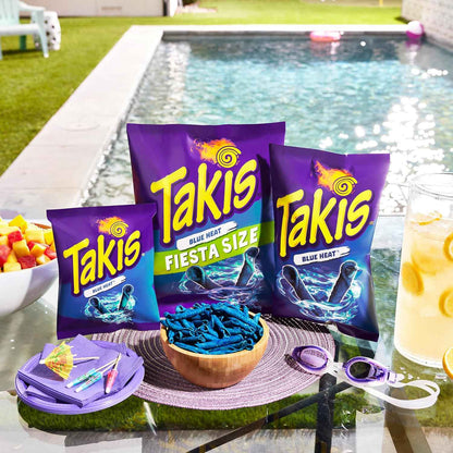Takis 40 pc / 1 oz Multipack -Flavored Extreme Spicy Rolled Tortilla Chips - Individual Bags, Perfect for Tailgates, Parties, Lunchboxes or Lunches