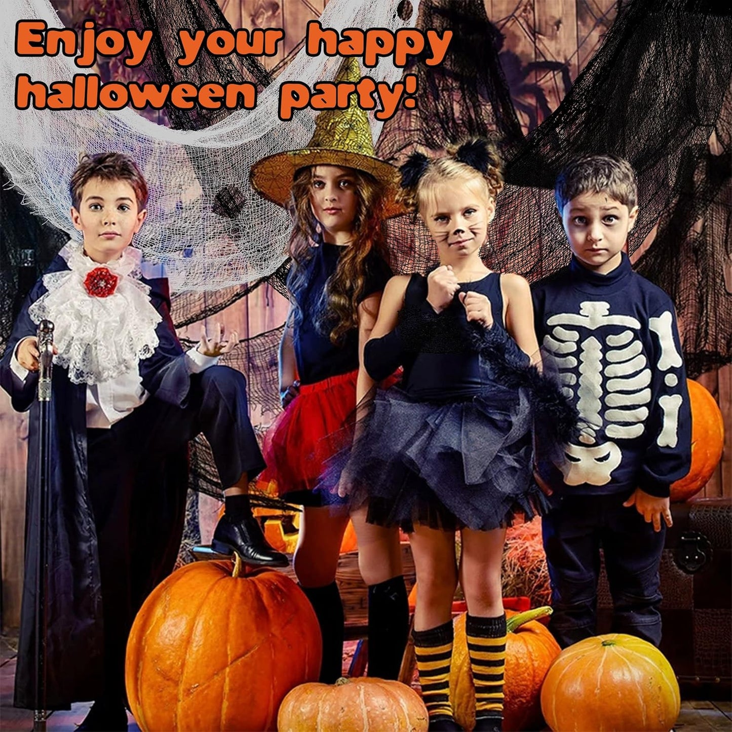Creepy_Cloth_6Pcs_30×72inch_Black_Spooky_Scary_Gauze_Decor_Halloween_Decorations_for_Party_Indoor_Outdoor_(4Black_+_2White)