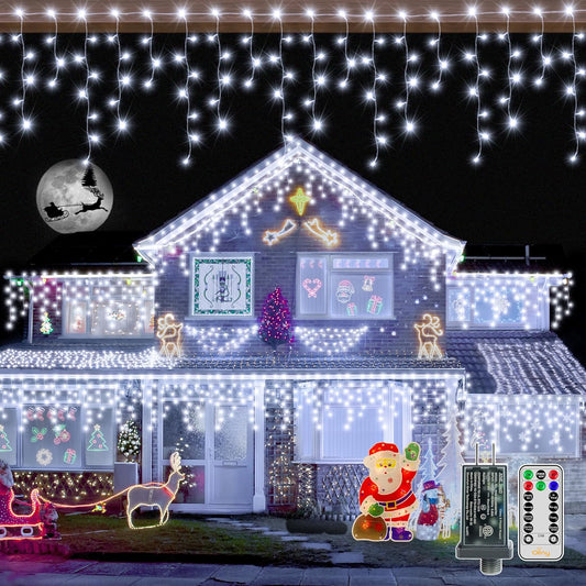 Ollny_Icicle_Lights_720LED_60FT,_Cool_White_Christmas_Lights_with_Remote_8_Modes_Dimmable,_Waterproof_Connectable_Timer_Hanging_Light_for_House_Outdoor_Outside_Yard_Indoor_Decorations