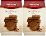 Archway Cookies, Crispy Gingersnaps Cookies, 12 Ounce