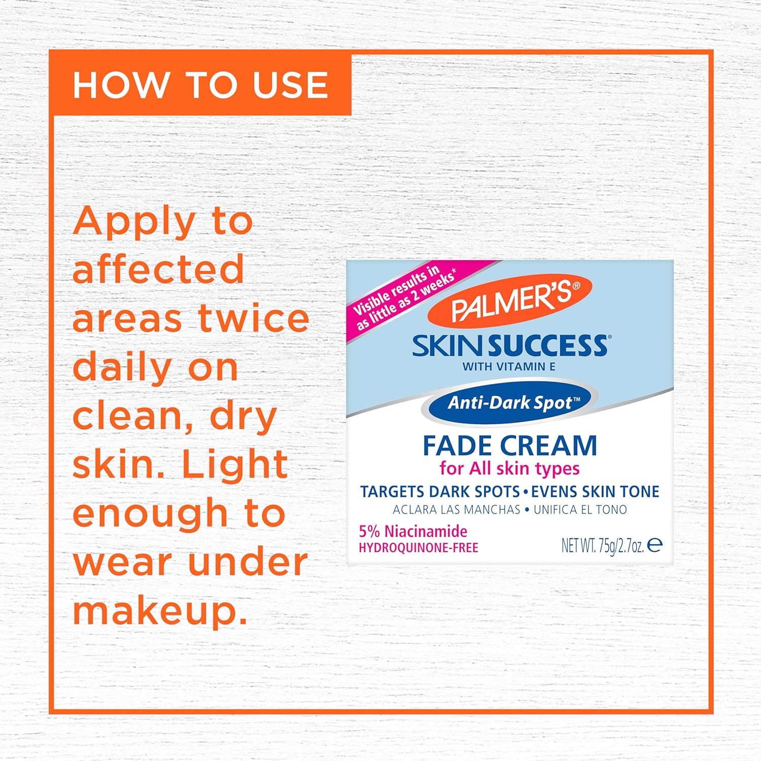 Palmer's_Skin_Success_Anti-Dark_Spot_Fade_Cream_with_Vitamin_E_and_Niacinamide,_for_All_Skin_Types_2.7_Ounce