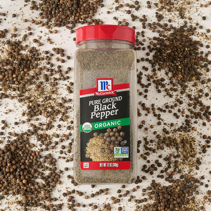 McCormick_Black_Pepper,_Pure_Ground,_Organic,_Non_GMO,_Enjoy_Distinctive_Pepper_Flavor_While_Cooking_&_Tableside,_12_oz