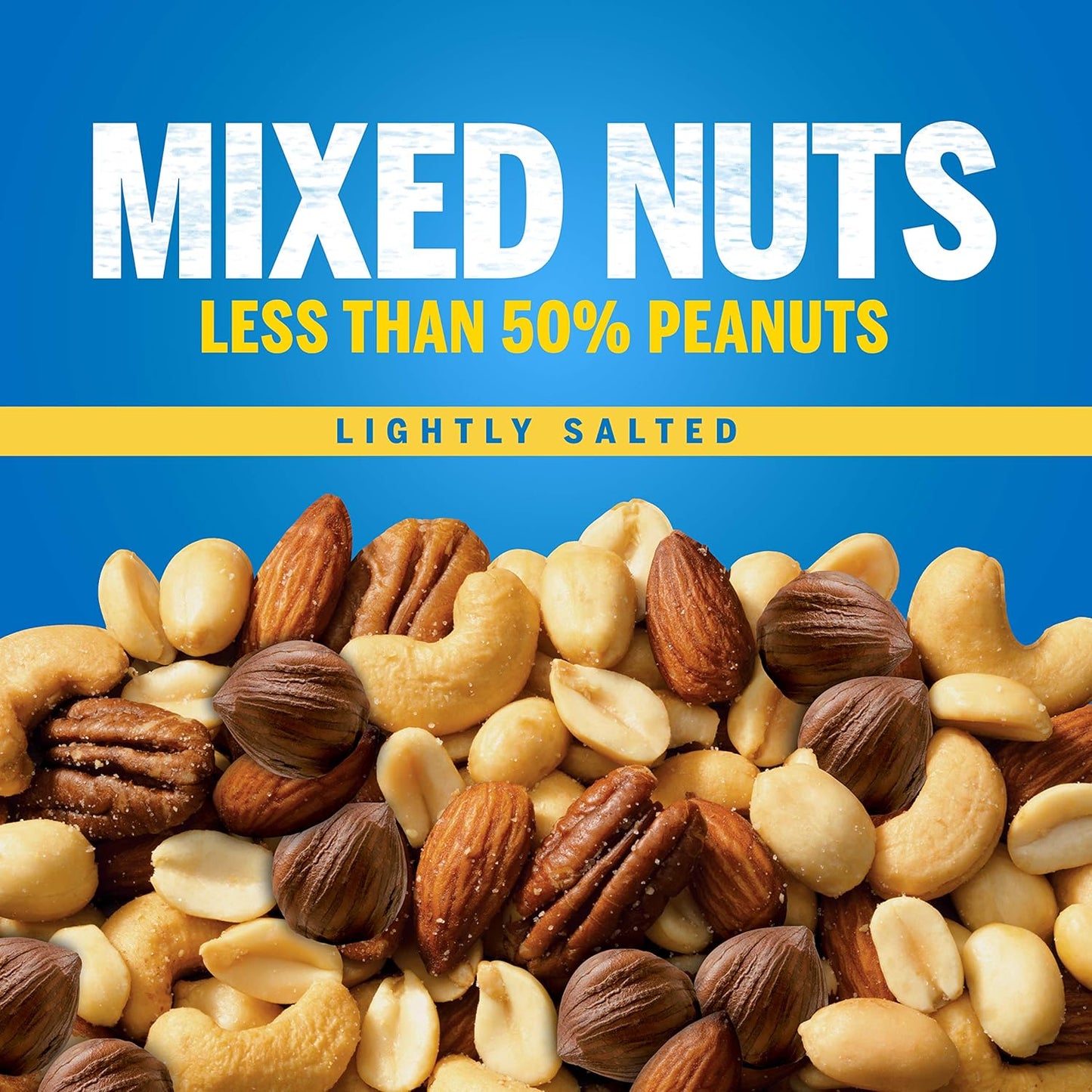 PLANTERS_Lightly_Salted_Mix_Nuts,_Party_Snacks,_Plant-Based_Protein,_15_Oz_Canister