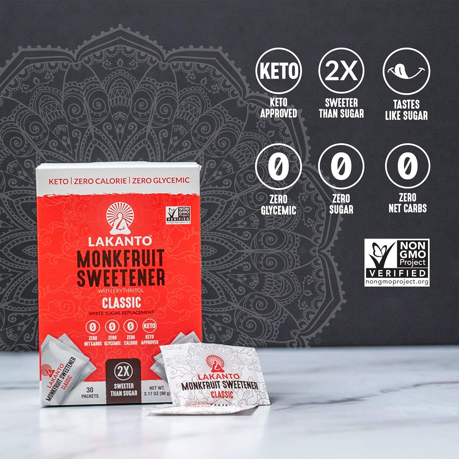 Lakanto_Classic_Monk_Fruit_Sweetener_with_Erythritol_Sweetener_Packets_-_White_Sugar_Replacement,_Zero_Net_Carbs,_Calories,_Sweeten_on_the_Go,_Coffee,_Lemonade,_Tea,_Desserts_-_Classic_(3g_-_30_Count)