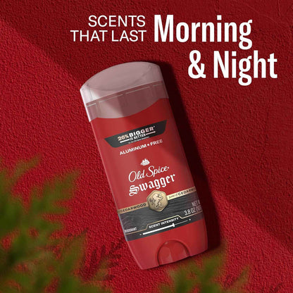 Old Spice Aluminum Free Deodorant for Men, 24/7 Protection to Eliminate Odors, 24/7 Freshness & Lasting Scent