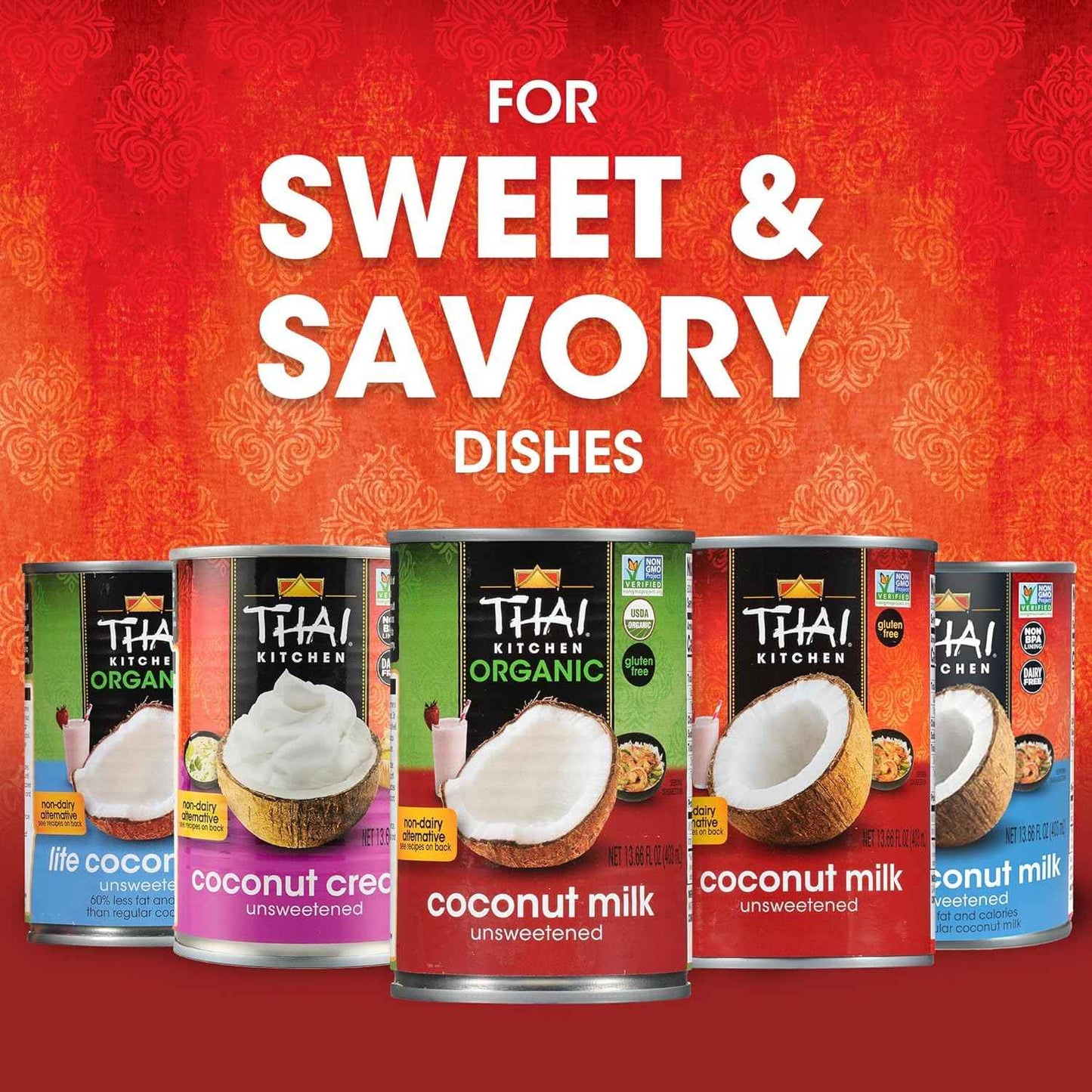 Thai Kitchen Organic Unsweetened, 13.66 fl oz