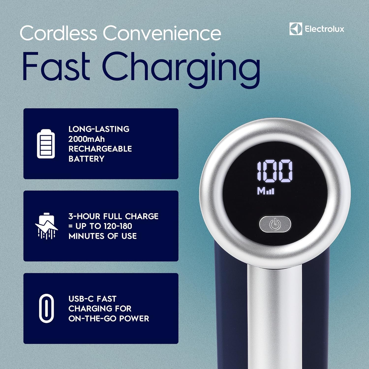 Electrolux_Rechargeable_Fabric_Shaver_|_3-Speed_Lint_Remover_for_Clothes_&_Furniture_|_Eliminates_Fuzz_&_Pilling_|_Electric_Lint_Shaver_with_LED_Display_&_Type-C_Fast_Charging_Port_-_Blue