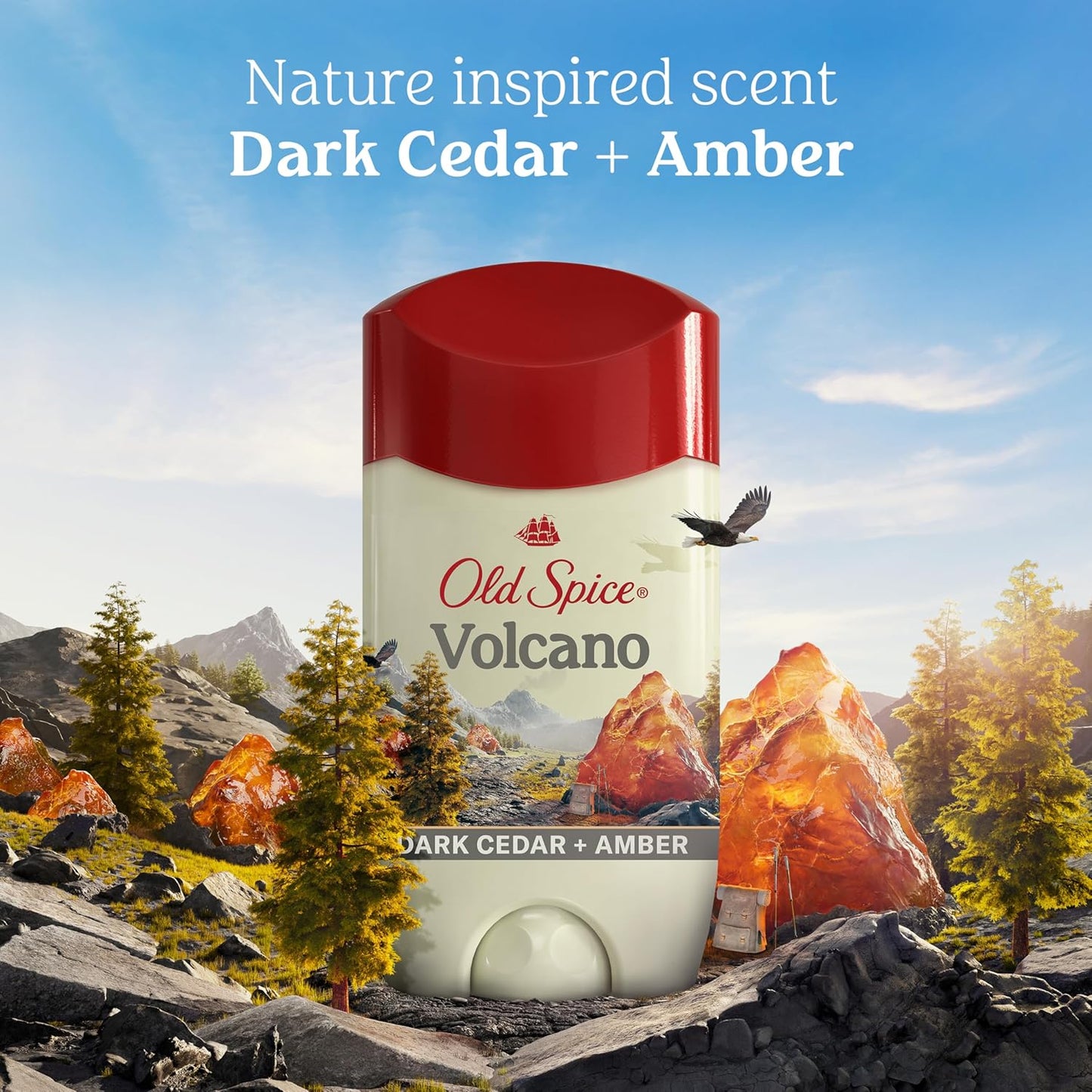 Old_Spice_Men's_Antiperspirant_&_Deodorant_Volcano_with_Charcoal,_2.6oz_(Pack_of_3)_with_Travel-Size_Swagger_Body_Wash