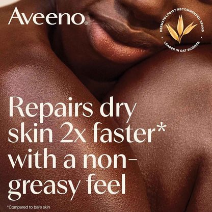 Aveeno Skin Relief Healing Ointment, for Extra Dry, Cracked & Sensitive Skin, 72-Hour Protectant with Triple Oat, Shea Butter & Glycerin, Fragrance-Free for Body, Face, Hands, Lips