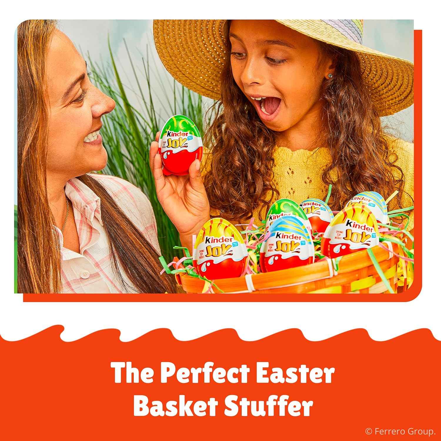 Kinder Joy Eggs, Treat Plus Toy, Chocolatey Wafer Bites, Individually Wrapped, 15 Count, 10.5 oz, Easter Basket Stuffers