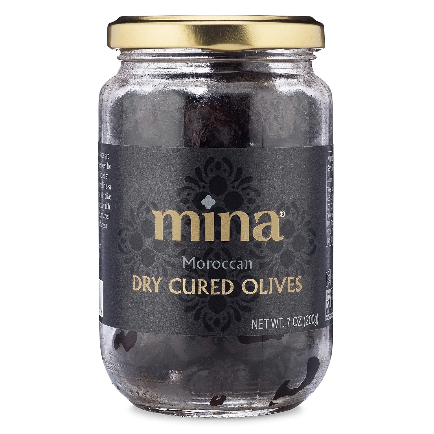 Mina_Dry_Cured_Black_Olives,_7_oz_-_Moroccan_Olive_Oil_Cured_Olives,_Premium_Handpicked_and_Naturally_Cured_Dried_Olives,_Non_GMO,_Gluten_Free,_Low_Carb,_Vegan,_Great_Paleo_Keto_Snacks