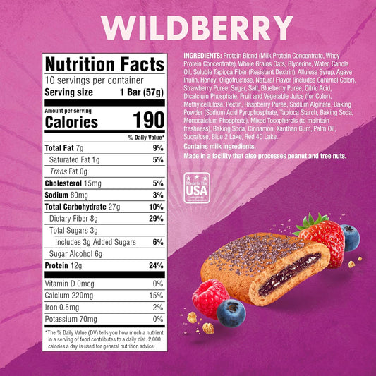 Pure_Protein_Wildberry_Soft_Baked_Protein_Bars_–_12g_Protein,_8g_Fiber,_Whole_Grain_Breakfast_Bars,_High_Fiber,_Individually_Wrapped_Protein_Snacks_for_On-the-Go_–_10_Count