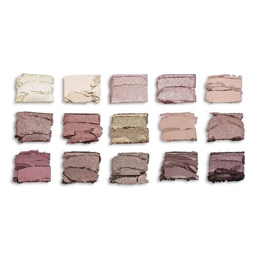 Revolution, Reloaded Shadow Palette, Blendable Matte & Shimmer Finishes, 15 Shades, Iconic 3.0, 0.58 oz