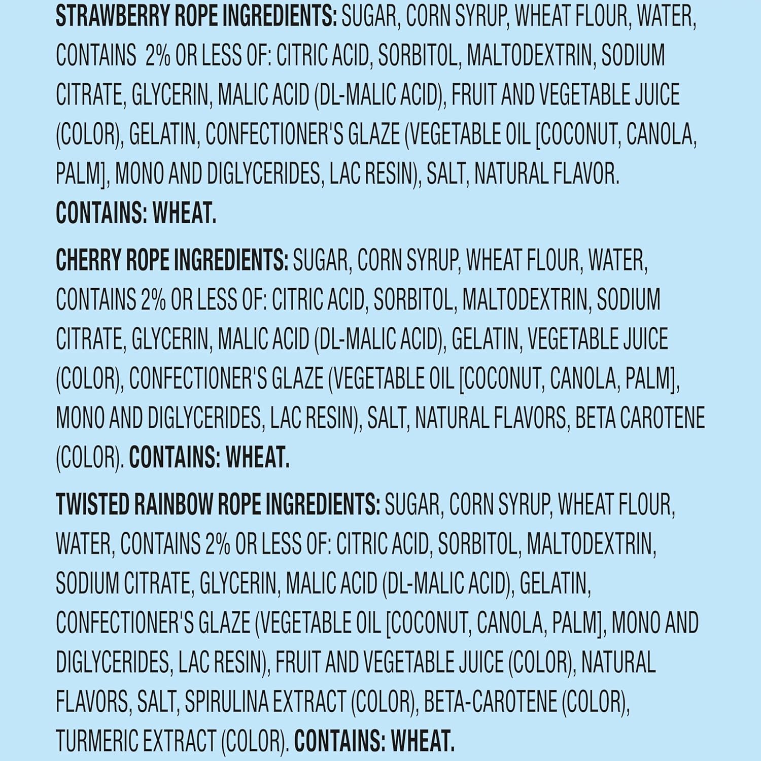 SweeTARTS_Ropes_Candy,_Variety_Mix,_Cherry_Punch,_Twisted_Rainbow_Punch,_Tangy_Strawberry,_Soft_and_Chewy,_15_oz