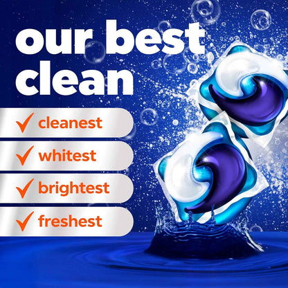 Tide Odor Defense + Oxi Laundry Detergent Pacs, Original Scent, Advanced Odor + Stain Fighter