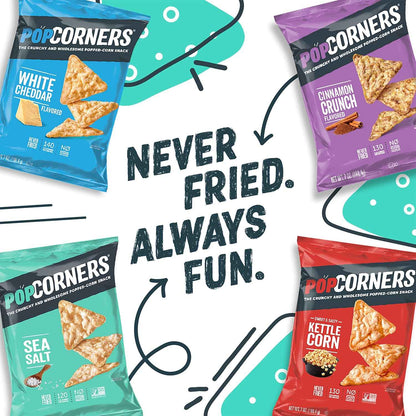 PopCorners Popped Corn Snack Chips, Spicy Queso, 5 Oz
