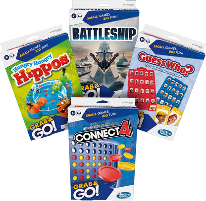 Hasbro_Games_Grab_and_Go!_Bundle_(4_Pack)_|_Kids_Travel_Board_Games_|_Battleship,_Connect_4,_Guess_Who?,_Hungry_Hungry_Hippos_Games_|_2_Players_I_Ages_7+
