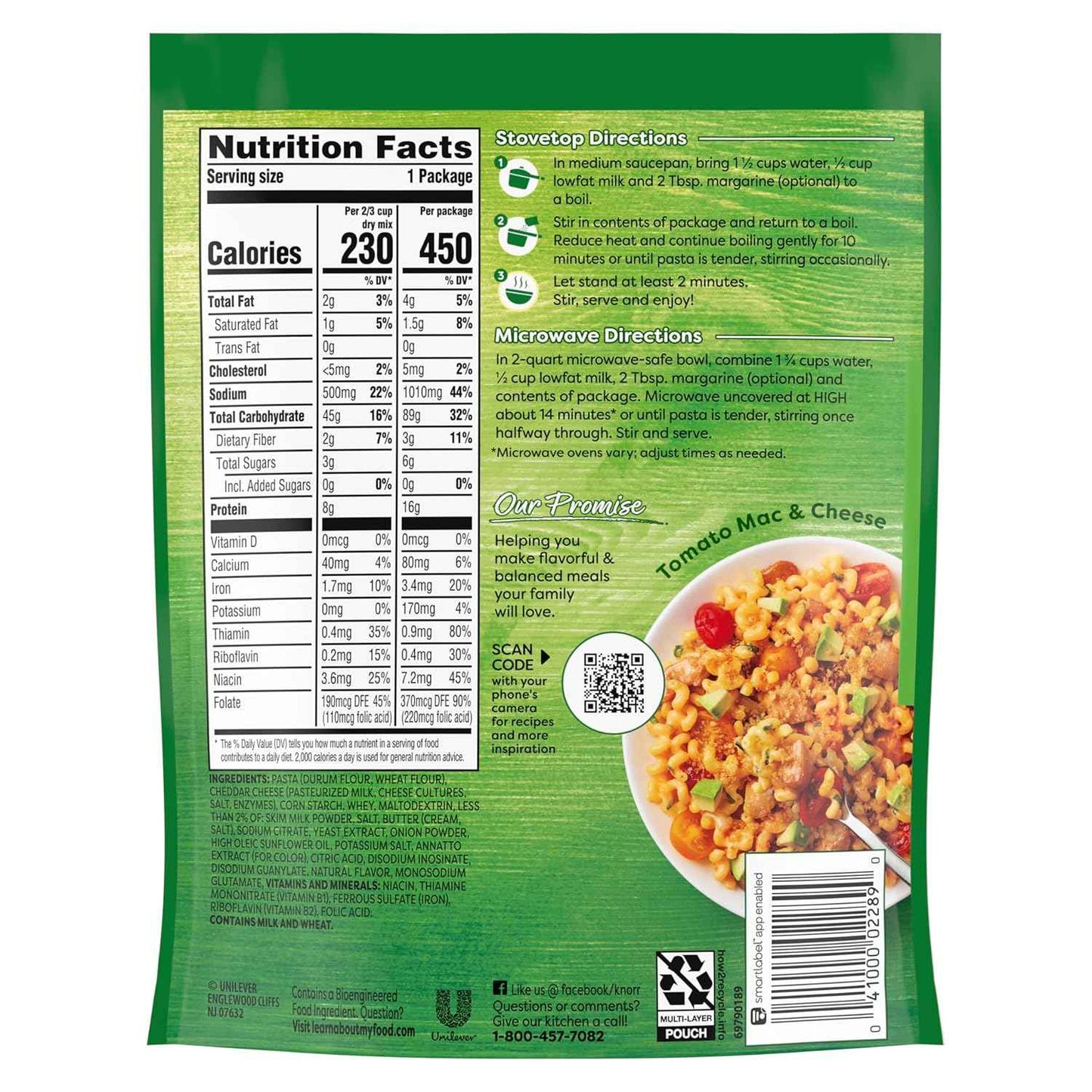 Knorr Pasta Sides Cheesy Cheddar Rotini For Delicious Quick Pasta Side Dishes 4.3 oz