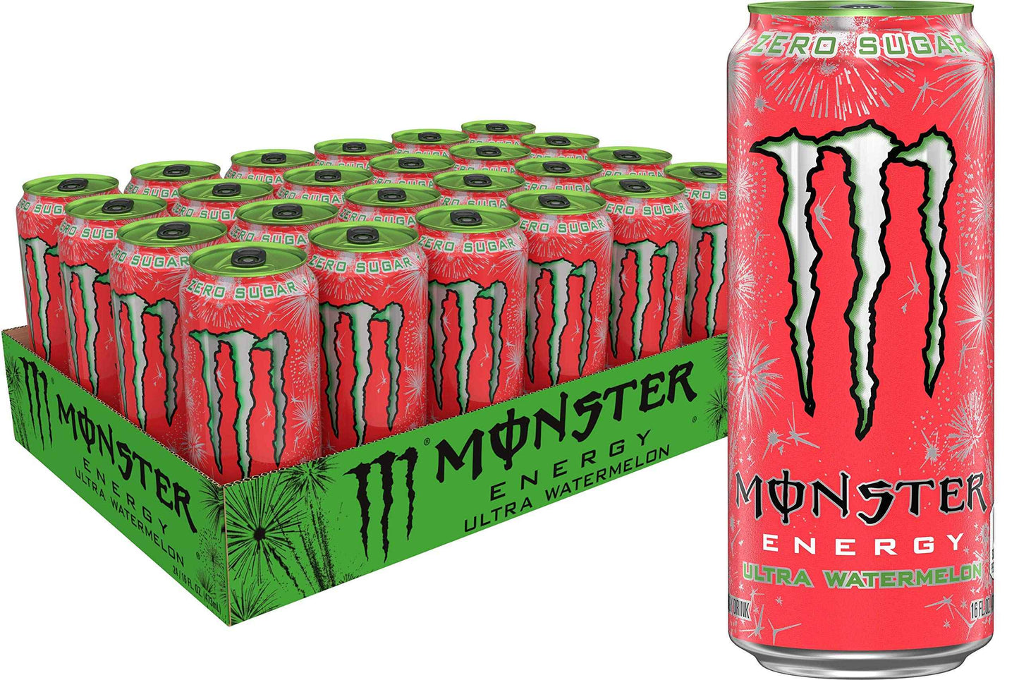 Monster Energy Ultra Variety Pack, PKZSD, Sugar Free Energy Drink, 16 Ounce | Pack of 15