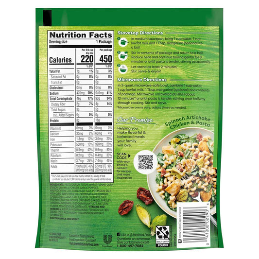 Knorr Pasta Sides Creamy Garlic For Delicious Quick Pasta Side Dishes 4.4 oz