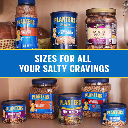 PLANTERS_Lightly_Salted_Mix_Nuts,_Party_Snacks,_Plant-Based_Protein,_15_Oz_Canister