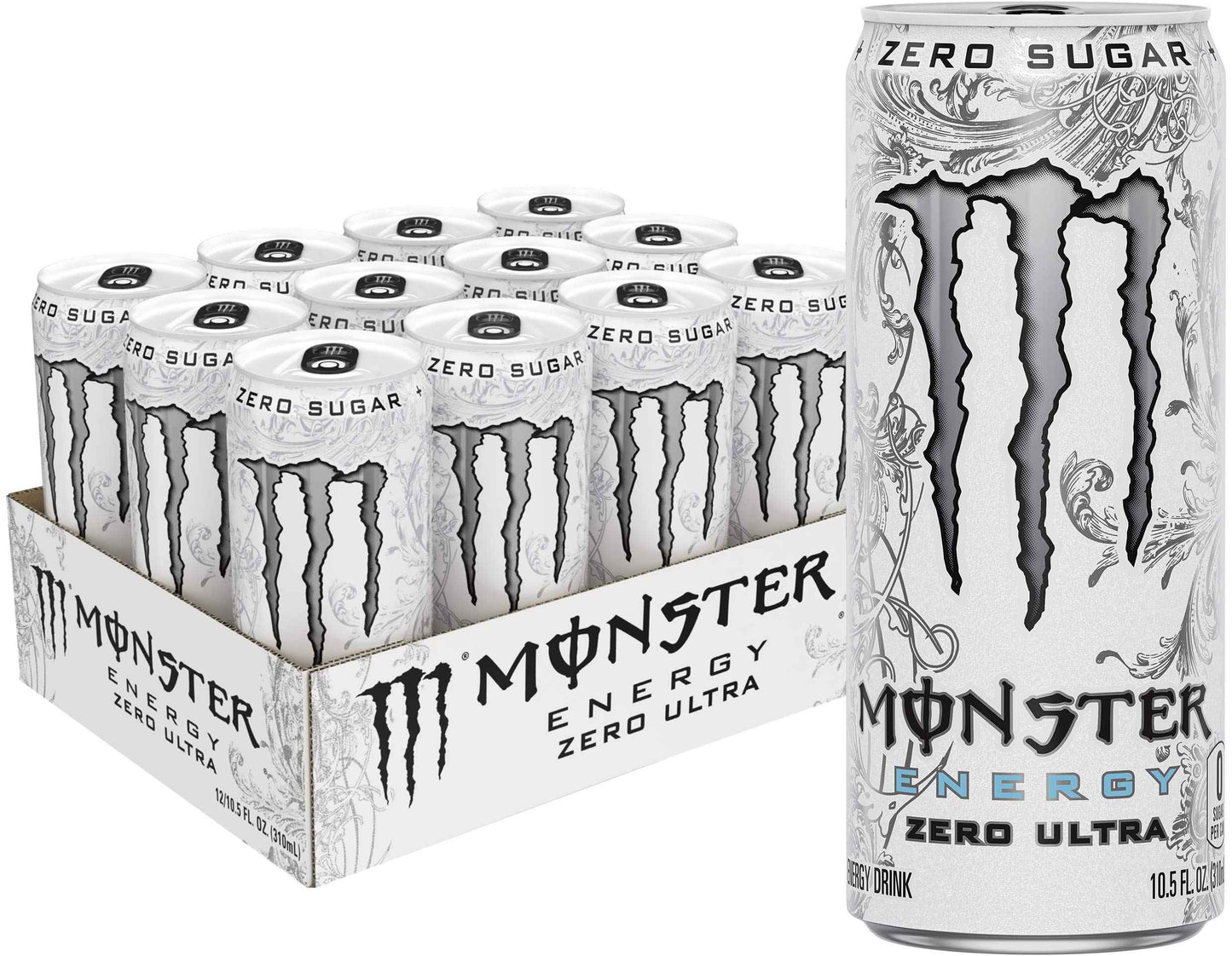 Monster Energy Ultra Variety Pack, PKZSD, Sugar Free Energy Drink, 16 Ounce | Pack of 15