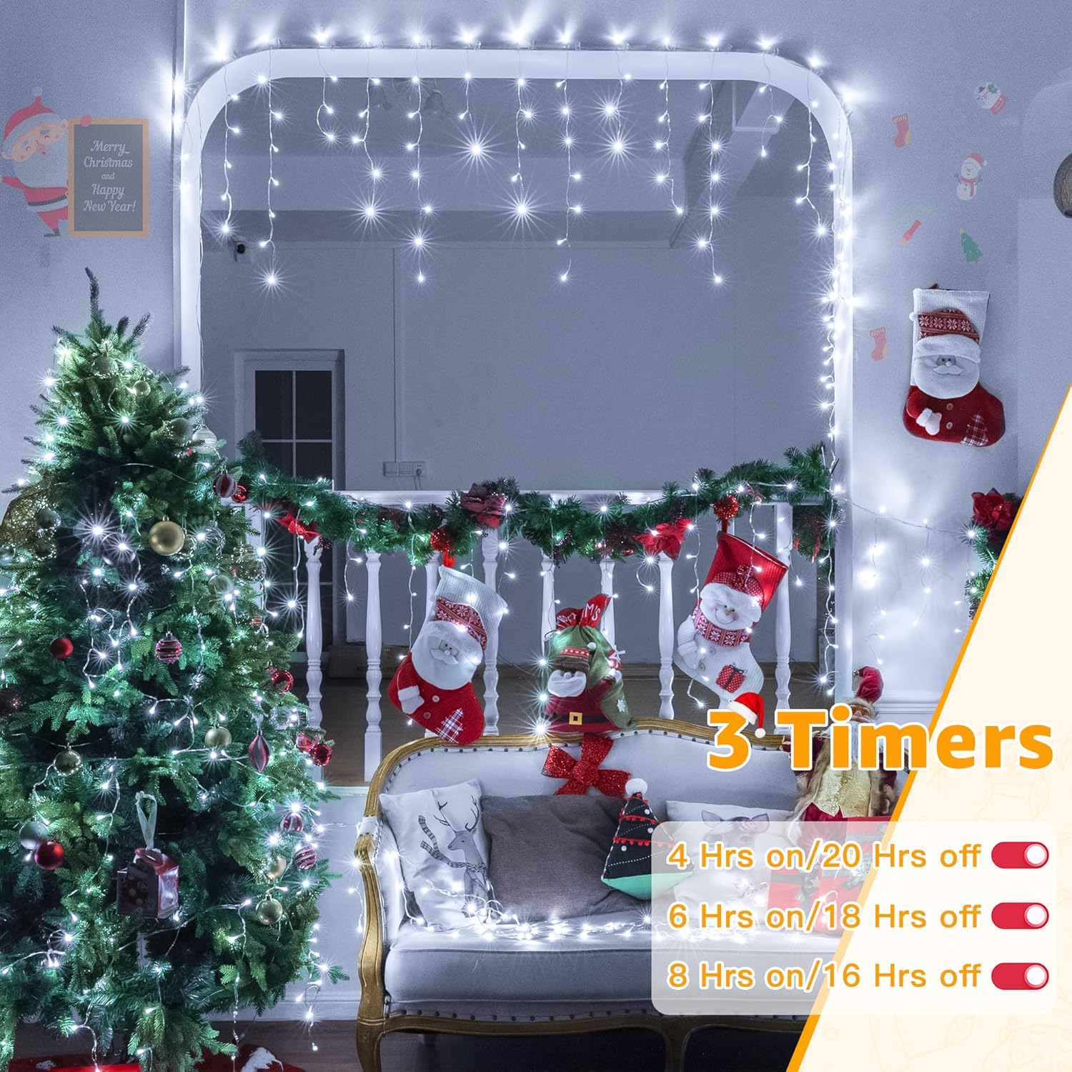 Ollny_Icicle_Lights_720LED_60FT,_Cool_White_Christmas_Lights_with_Remote_8_Modes_Dimmable,_Waterproof_Connectable_Timer_Hanging_Light_for_House_Outdoor_Outside_Yard_Indoor_Decorations