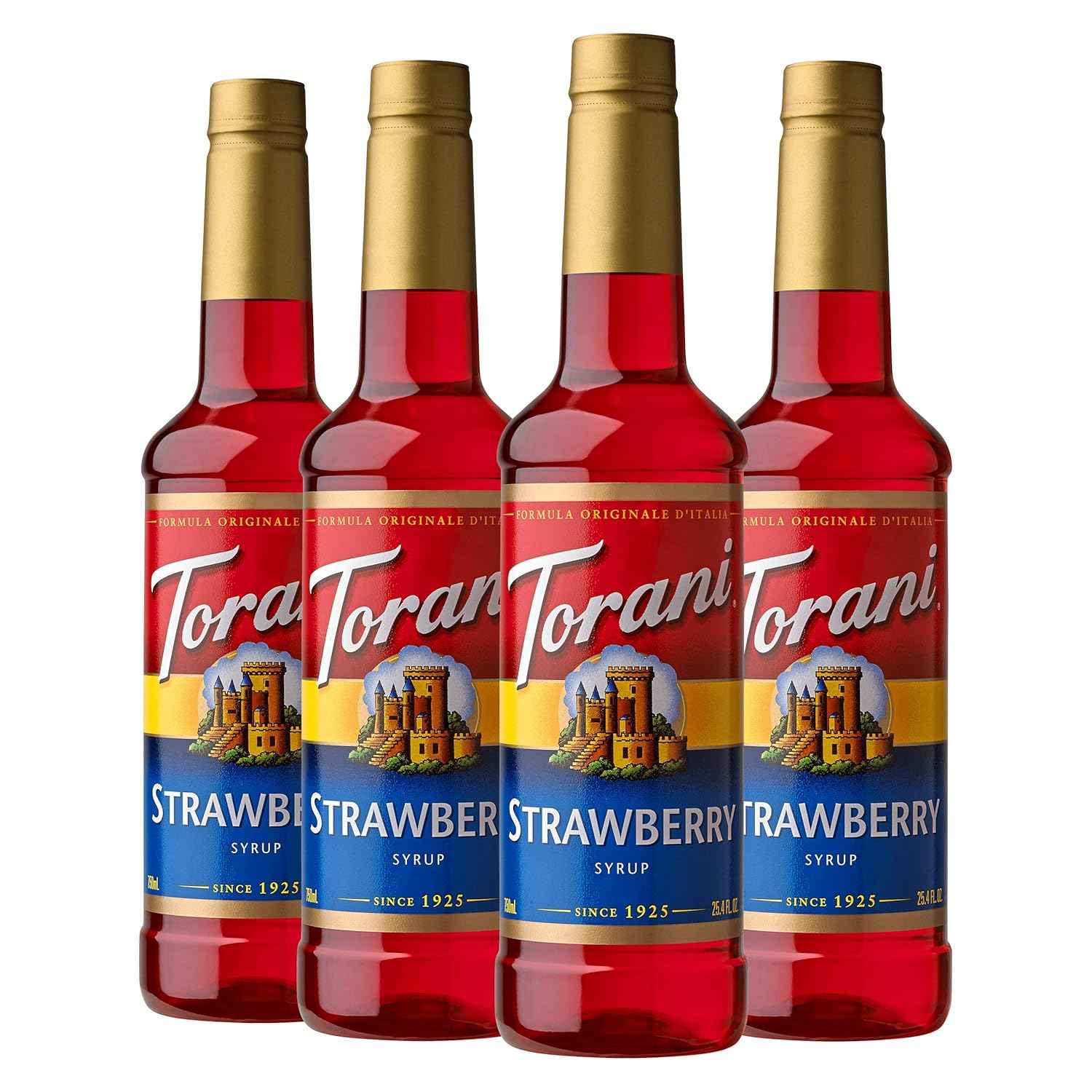 Torani Drink Syrup, 25.4 fl oz (Pack of 4)