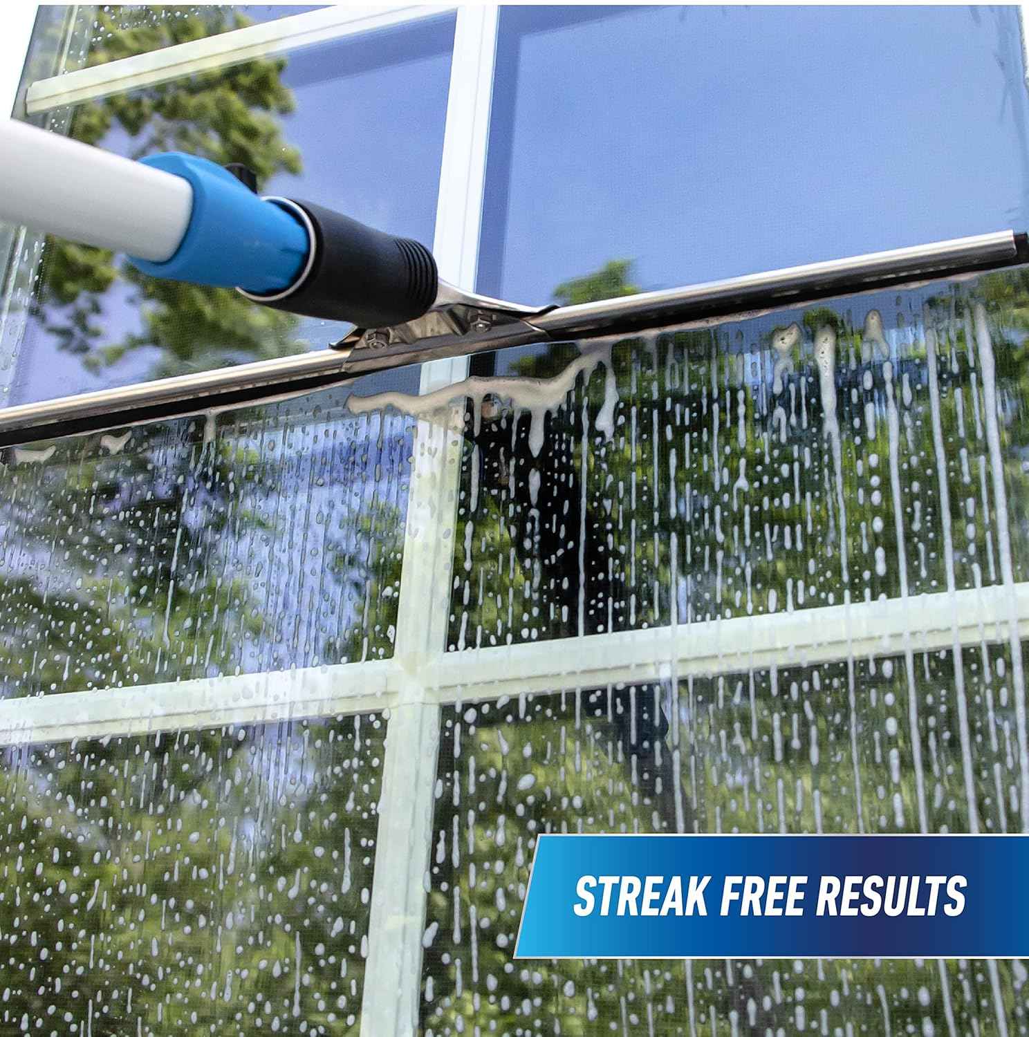 Unger Professional Streak-Free EasyGlide Glass Cleaner Concentrate, 1 Gallon, Ammonia-Free, Makes 100 Gallons of Solution, Safe for Tinted Windows, LOW-E, Windshields and Mirrors
