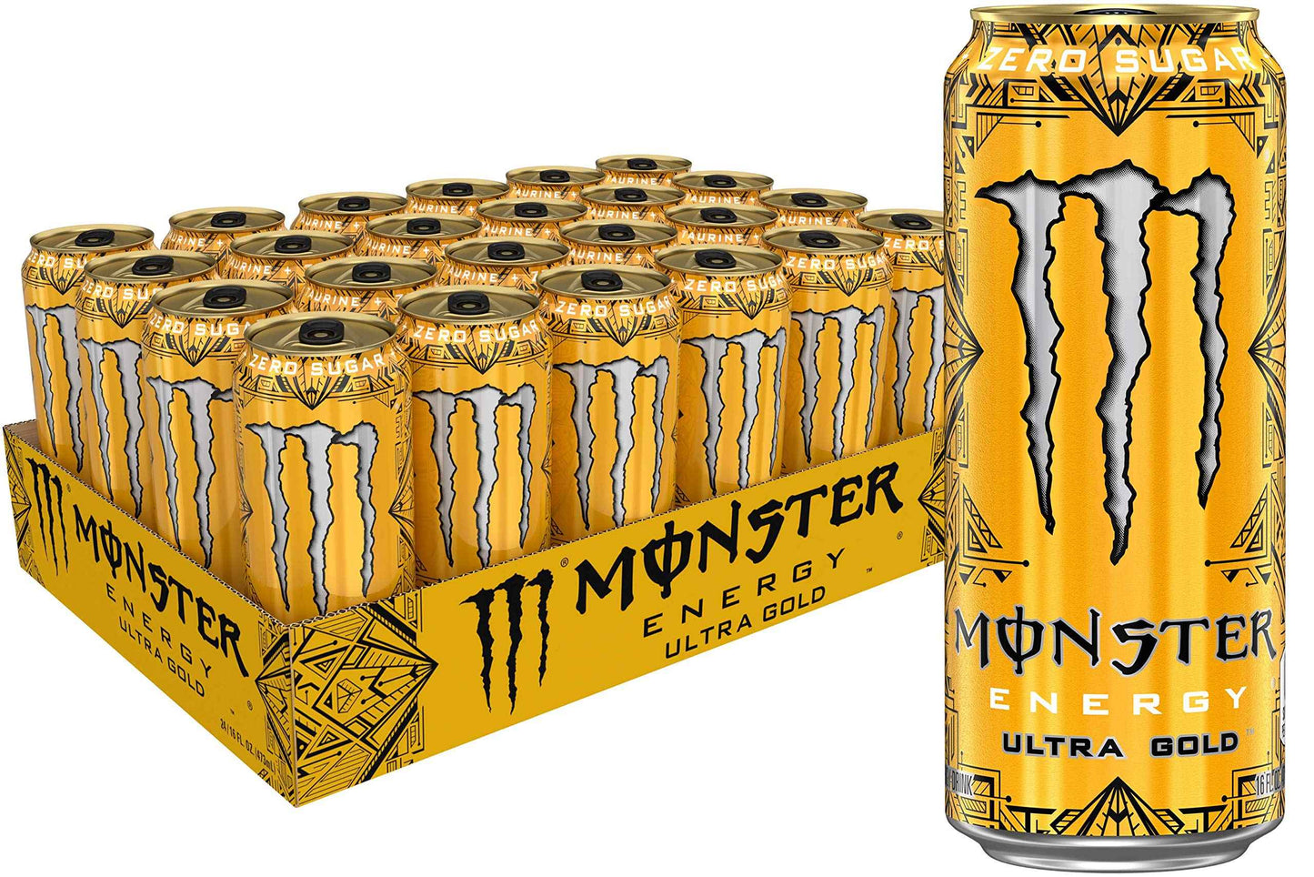 Monster Energy Ultra Variety Pack, PKZSD, Sugar Free Energy Drink, 16 Ounce | Pack of 15