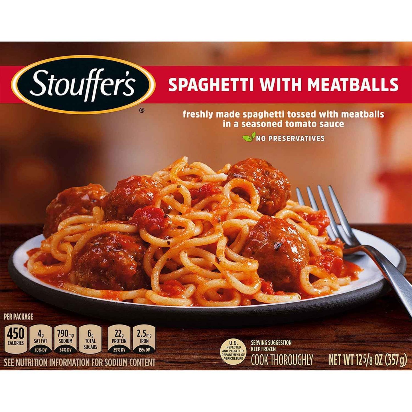 Stouffer's Spaghetti with Meatballs, 12.59 Oz