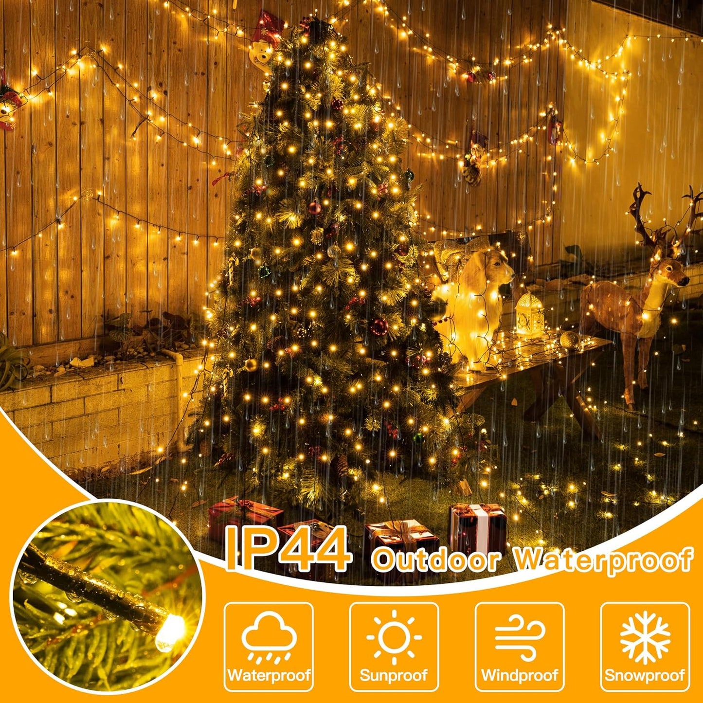 Ollny_Christmas_Tree_Lights_8.2ft*16_Strings_with_Ring,_8_Lighting_Modes_3_Timers_Dimmable_Christmas_Lights_Indoor/Outdoor_with_Remote,_Waterproof_for_Xmas_Decor_(Warm_White)