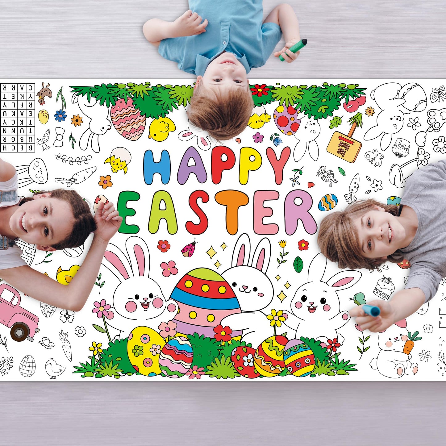 Easter - 1pcs 54x108 in